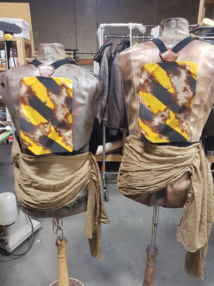 Build "roadsign" armor in progress