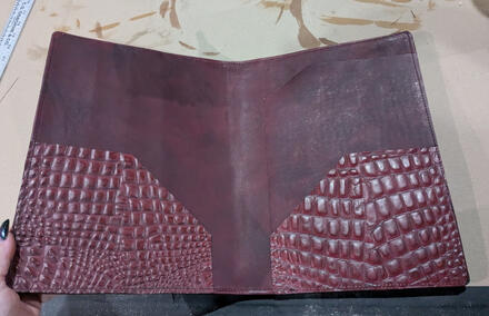 Miss Graves Folio inside/open